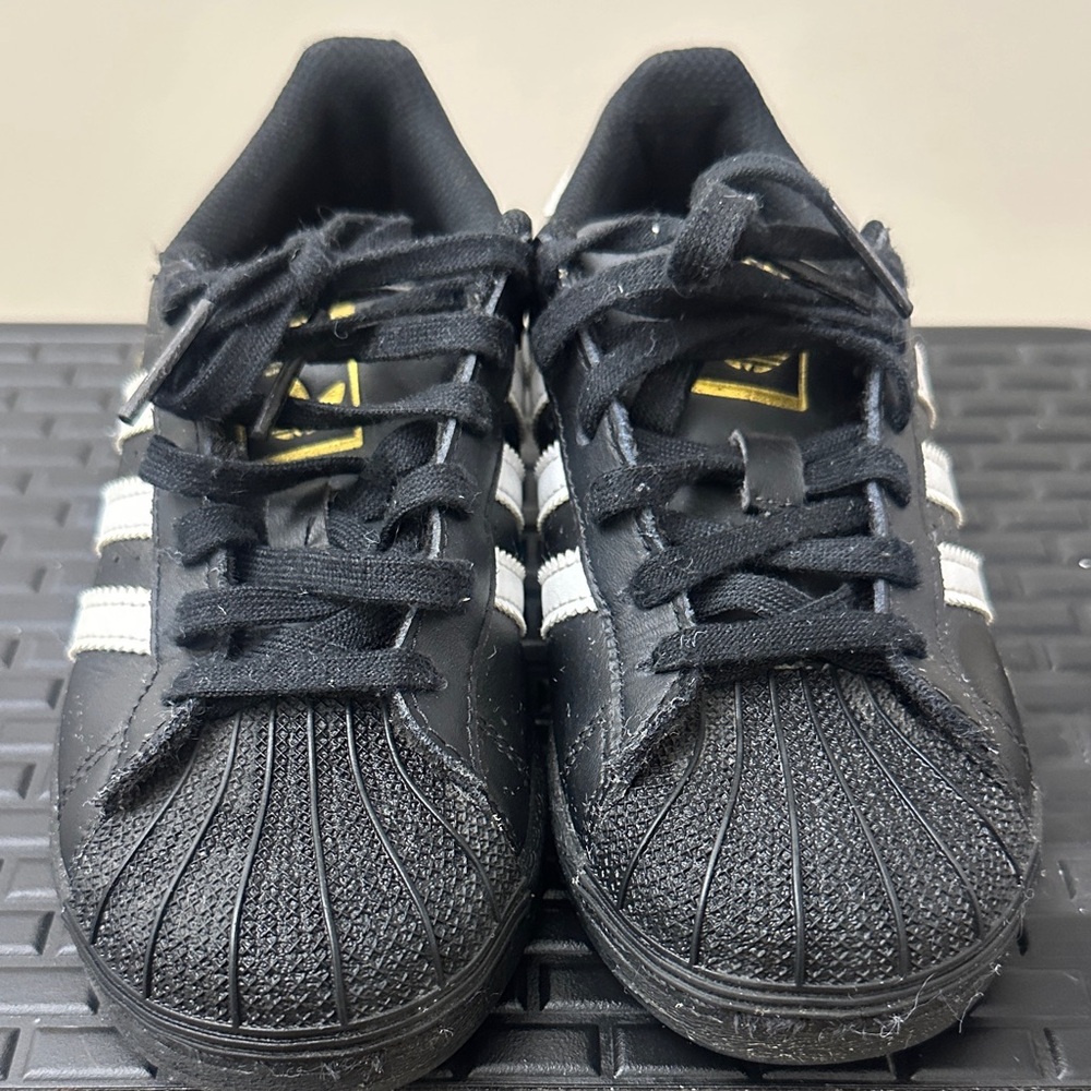 adidas Kids Black and White Sneakers